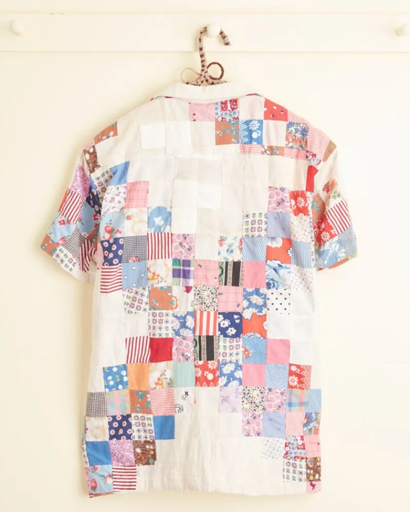 Shirts<BODE Garden Square Short Sleeve Shirt - S Multi