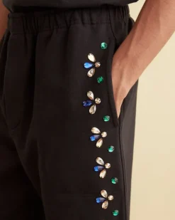 Trousers & Pants<BODE Gem Sweatpants Black