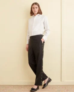 Suiting<BODE Gem Tuxedo Trousers Black