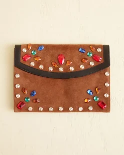Accessories<BODE Gem Venue Clutch - Brown/Black