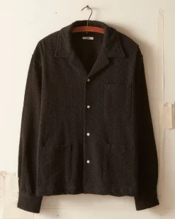 Shirts<BODE Geo Lace Overshirt - Black