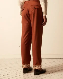 Trousers & Pants<BODE Gilded Floral Suiting Trouser