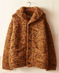 Knitwear<BODE Gluckow Cardigan - Brown Yellow