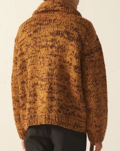 Knitwear<BODE Gluckow Cardigan - Brown Yellow
