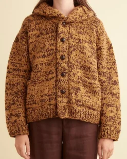 Knitwear<BODE Gluckow Cardigan - Brown/Yellow