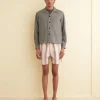 Shirts<BODE Granite Stair Long Sleeve Shirt - M Grey