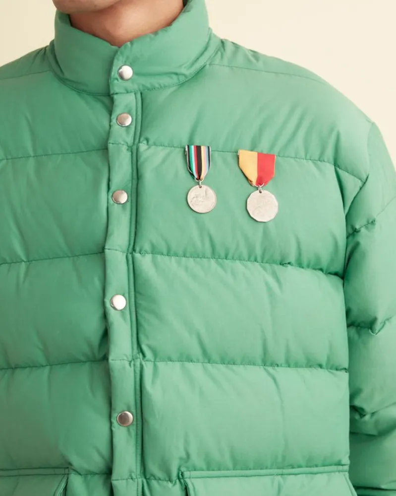 Outerwear<BODE Green Burlington Puffer Jacket