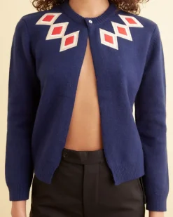 Knitwear<BODE Hammond Cardigan Navy