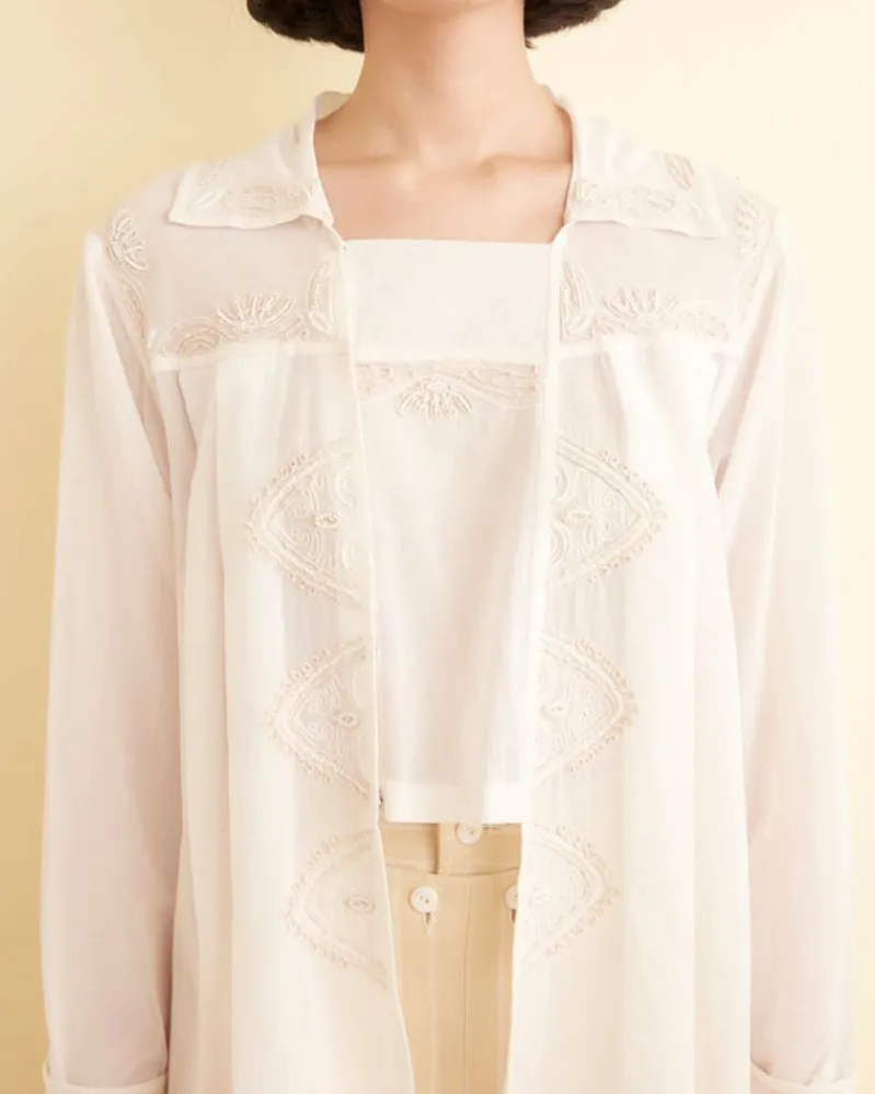 Tops<BODE Hancock Top White