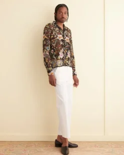 Shirts<BODE Heirloom Floral Long Sleeve Shirt Multi