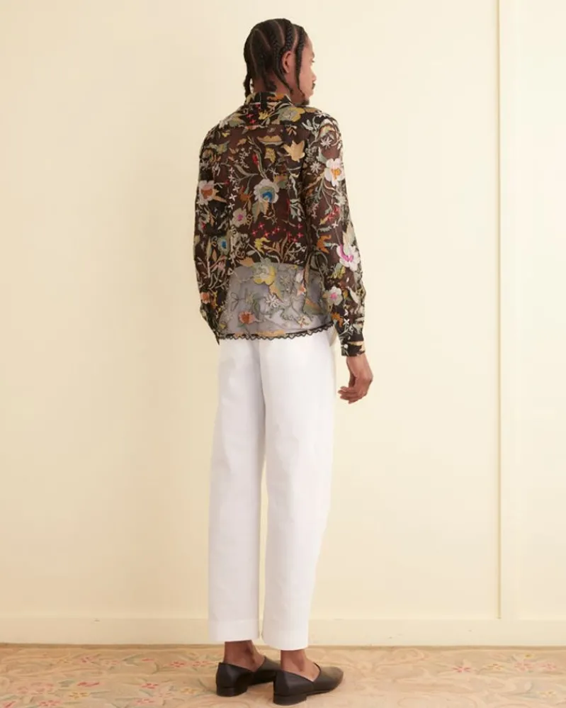 Shirts<BODE Heirloom Floral Long Sleeve Shirt Multi