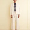 Outerwear<BODE Herringbone Smoking Jacket Ecru