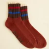 Accessories<BODE Herrington Stripe Socks Brown