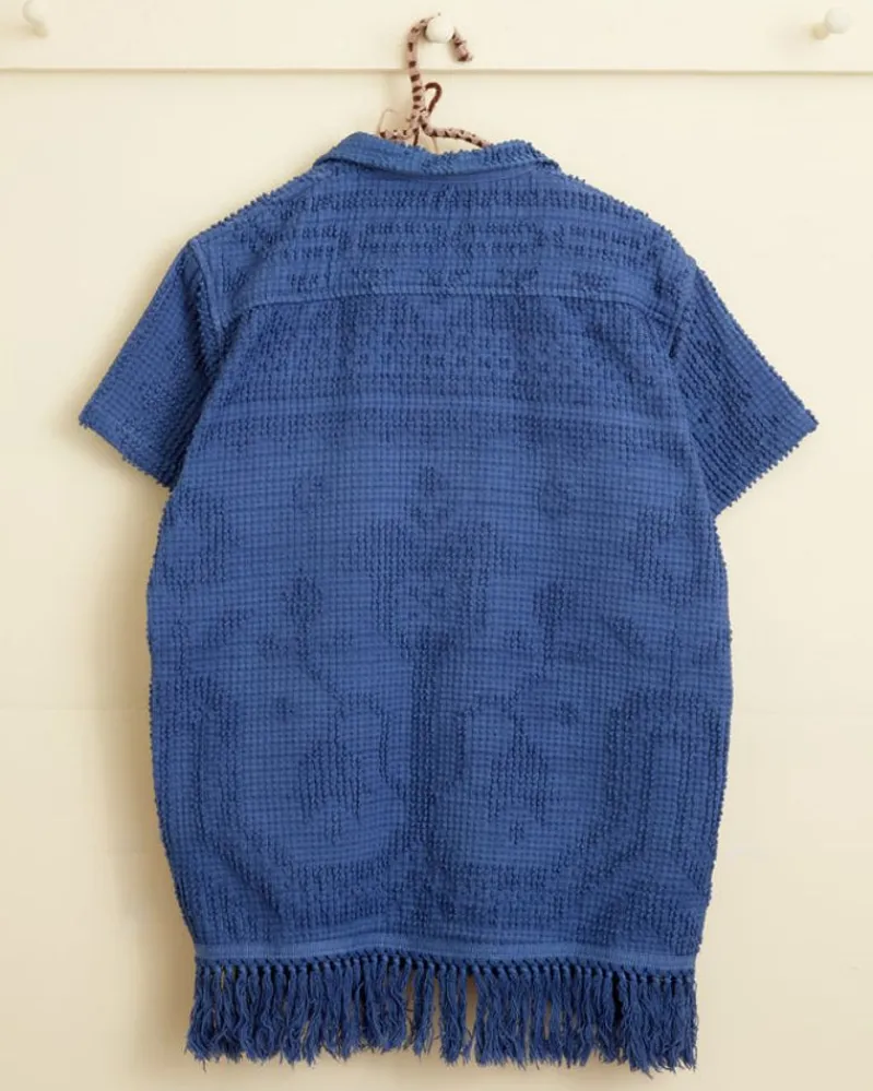 Shirts<BODE Highbush Berry Short Sleeve Shirt Blue