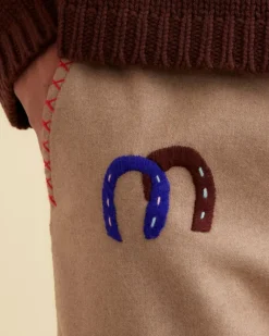 Trousers & Pants<BODE Horseshoe Trousers Oatmeal