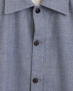 Outerwear<BODE Houndstooth Heather Jacket - M Blue