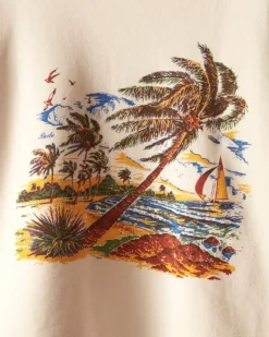 Cut & Sew<BODE Island Crewneck Cream
