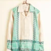 Shirts<BODE Jadeite Jacquard Long Sleeve Shirt - Xs Multi