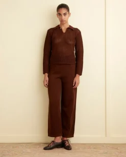 Knitwear<BODE Johnny Knit Pants Brown
