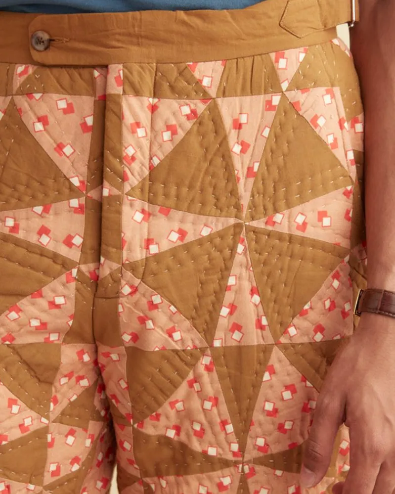 Trousers & Pants<BODE Kaleidoscope Quilt Trousers