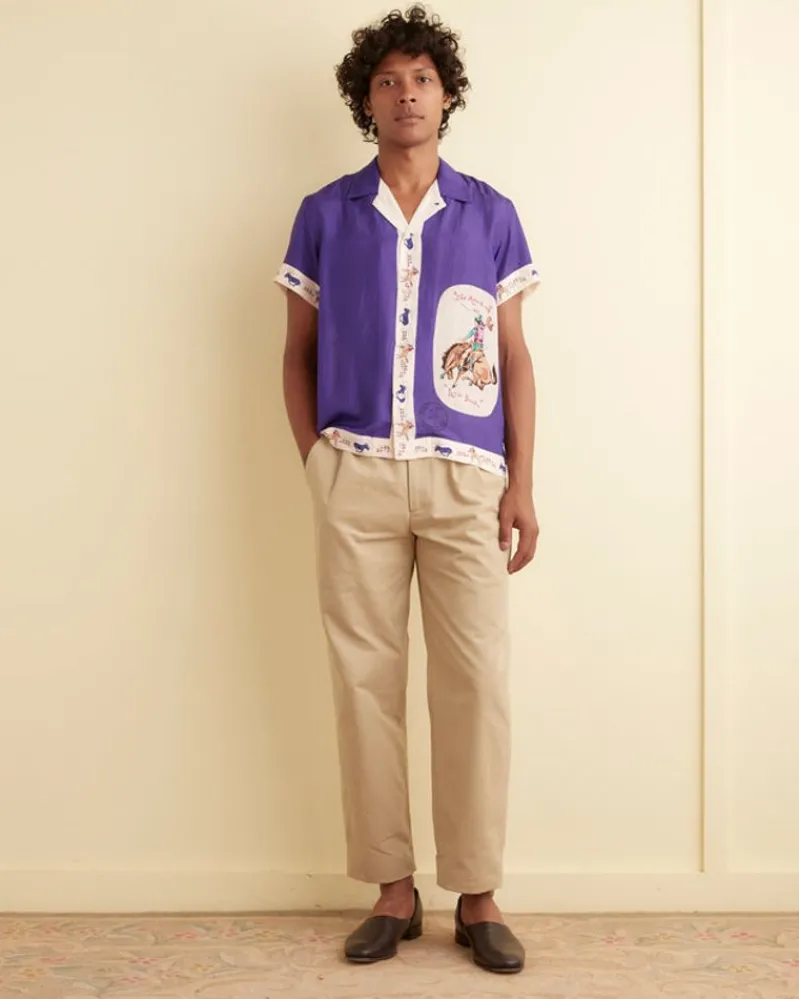 Trousers & Pants<BODE Khaki Double-Button Trousers Tan