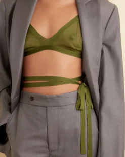 Knitwear<BODE Knit Bra - Apple Green