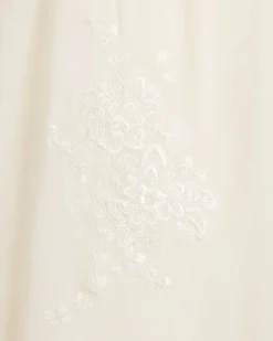 Dresses<BODE Lace Applique Scallop Slip White