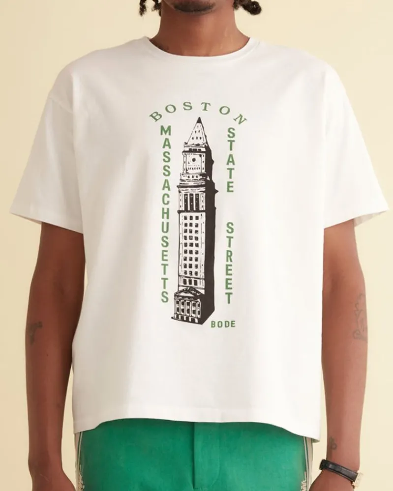 Cut & Sew<BODE Landmark Tee Cream