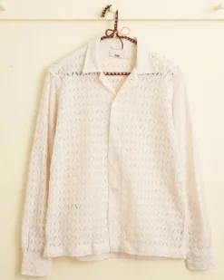 Shirts<BODE Lattice Lace Long Sleeve Shirt