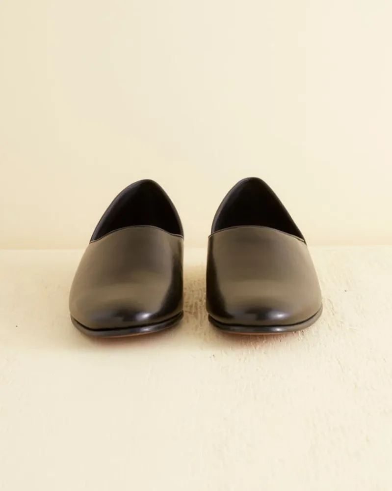 Shoes<BODE Leather House Shoe - Black