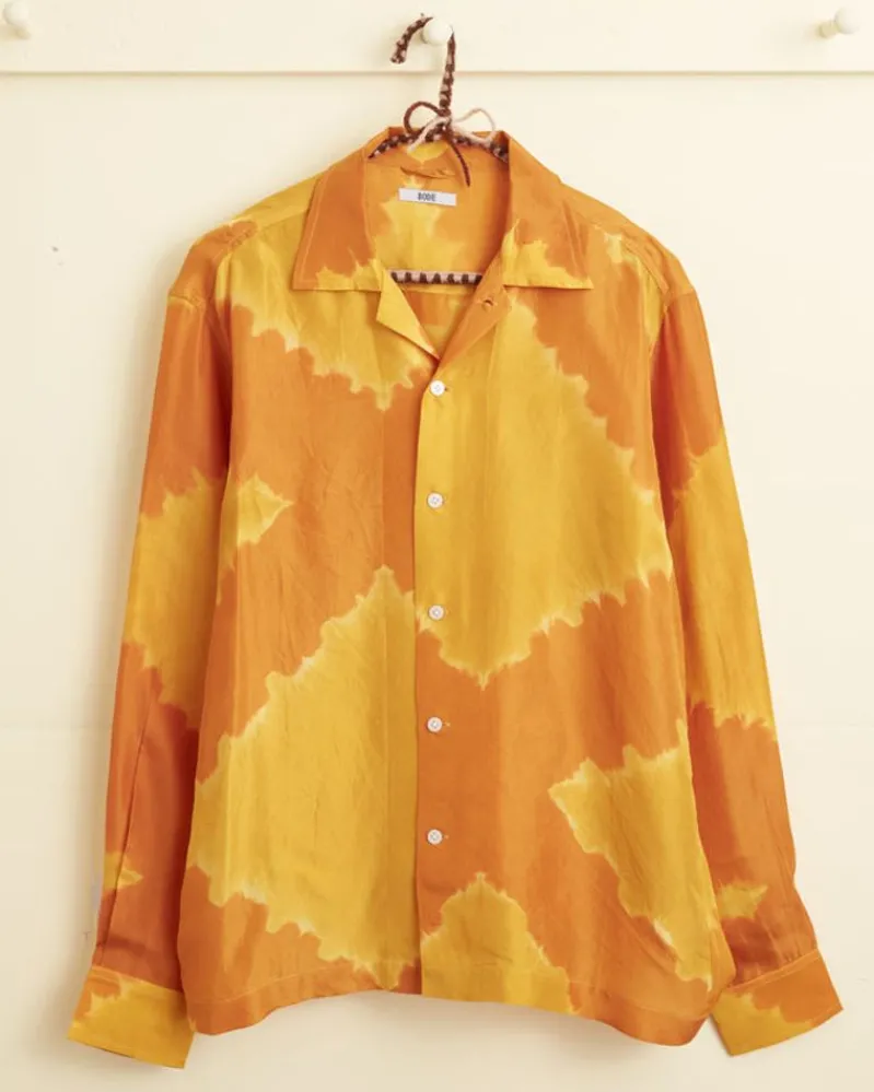 Shirts<BODE Lehariya Dye Long Sleeve Shirt