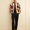 Outerwear<BODE Letter Block Quilt Jacket Orange