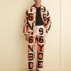 Trousers & Pants<BODE Letter Block Quilt Trousers Orange