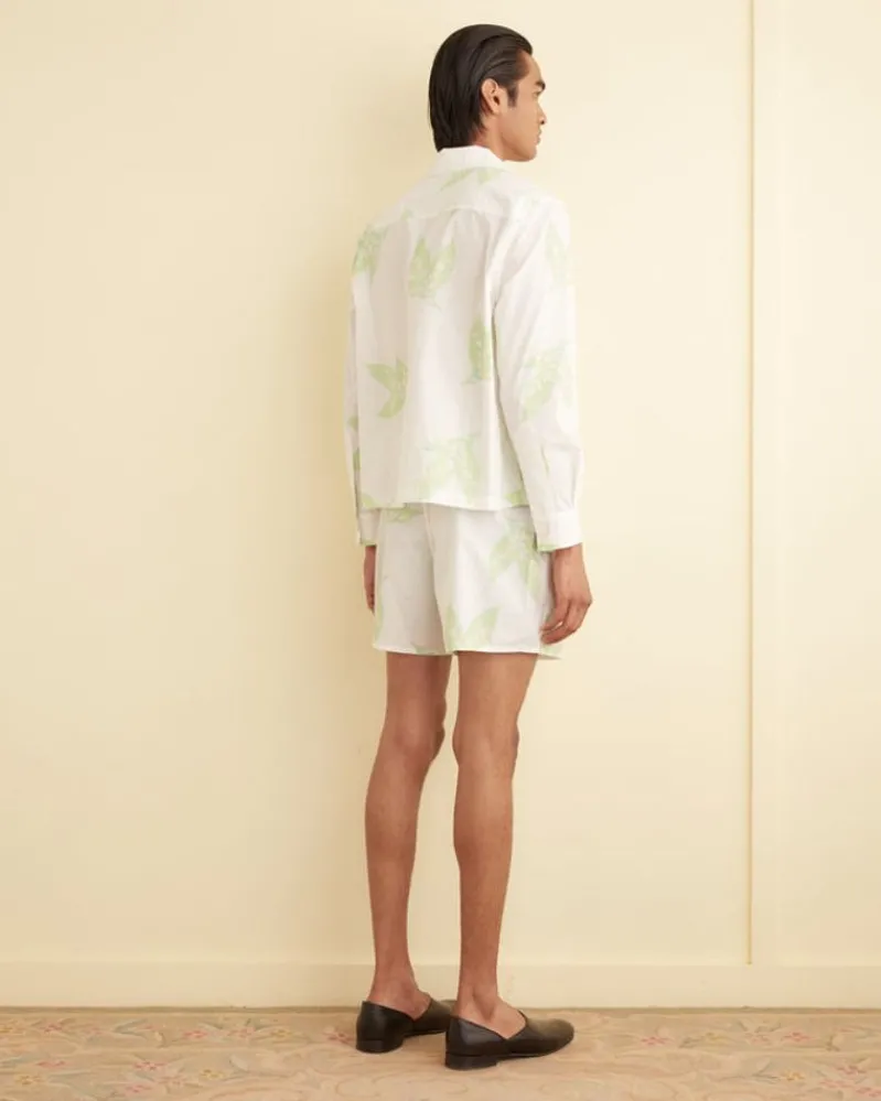 Shorts<BODE Lily Of The Valley Boxer White