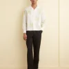 Shirts<BODE Lily Of The Valley Long Sleeve Shirt White