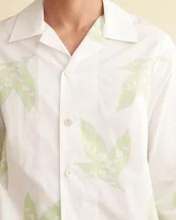 Shirts<BODE Lily Of The Valley Long Sleeve Shirt White