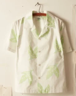 Shirts<BODE Lily Of The Valley Short Sleeve Shirt White