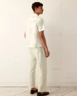 Shirts<BODE Lily Of The Valley Short Sleeve Shirt White