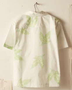 Shirts<BODE Lily Of The Valley Short Sleeve Shirt White