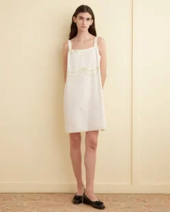 Dresses<BODE Lime Tuft Dress - S Multi