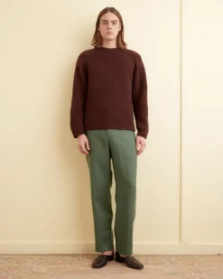 Suiting<BODE Linen Suiting Trousers Green
