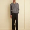 Trousers & Pants<BODE Linen Suiting Trousers - Black