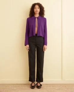 Knitwear<BODE Lodge Cardigan Plum