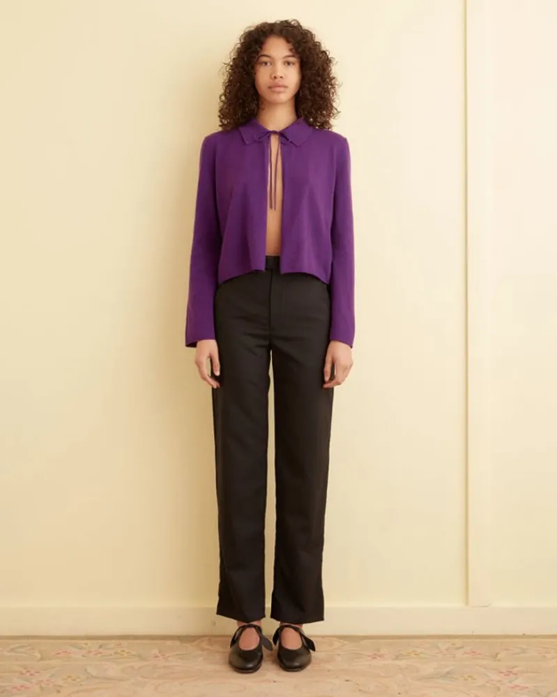 Knitwear<BODE Lodge Cardigan Plum