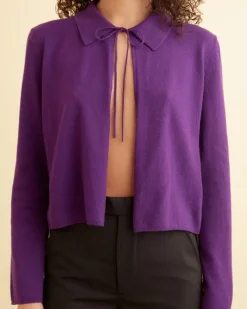 Knitwear<BODE Lodge Cardigan Plum