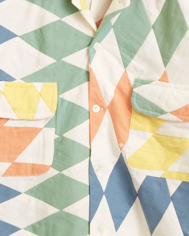 Shirts<BODE Lonestar Patchwork Long Sleeve Shirt