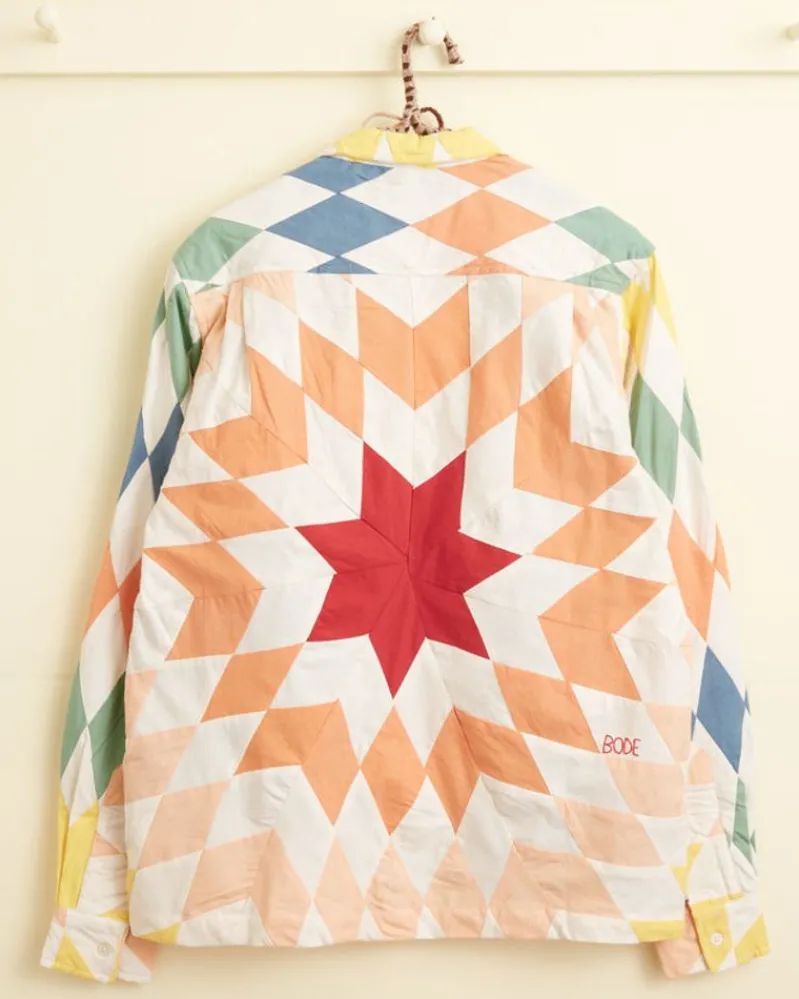 Shirts<BODE Lonestar Patchwork Long Sleeve Shirt