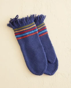 Accessories<BODE Loop Edge Mittens Lapis
