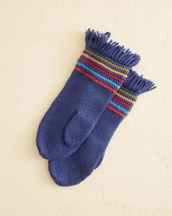 Accessories<BODE Loop Edge Mittens Lapis