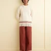 Knitwear<BODE Loop Edge Pullover Cream
